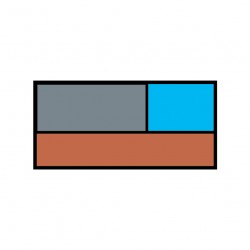 Trodat Multi Color 6/4931 Replacement Ink Cartridge for 4931